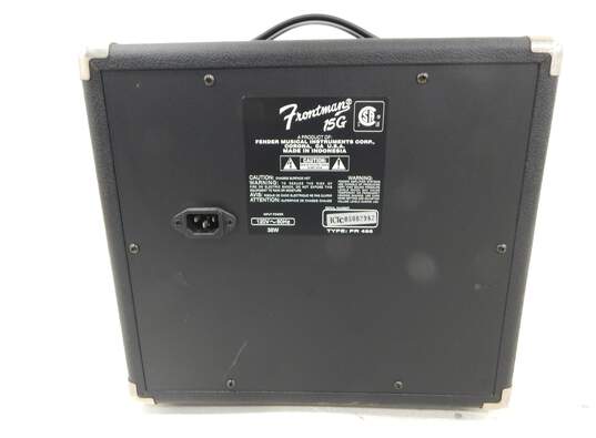 Fender Brand Frontman 15G Model Electric Guitar Amplifier image number 3
