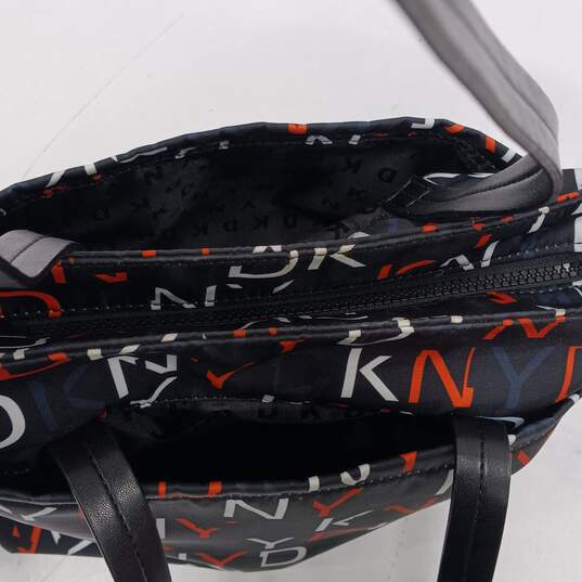DKNY Signature Logo Nylon Tote Bag image number 4