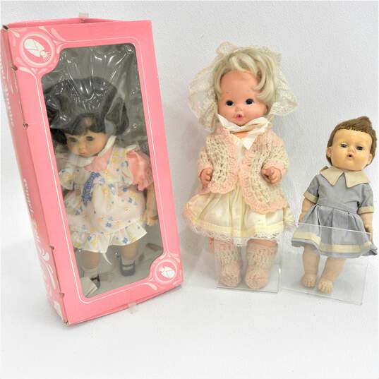 Vintage Baby Dolls Lot of 3 American Character Engel-Buppe image number 1