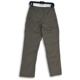 The North Face Womens Taupe Khaki Straight Leg Hiking Ankle Pants Size 0 alternative image