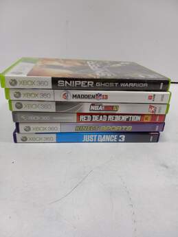 6pc Lot of Assorted Xbox 360 Video Games