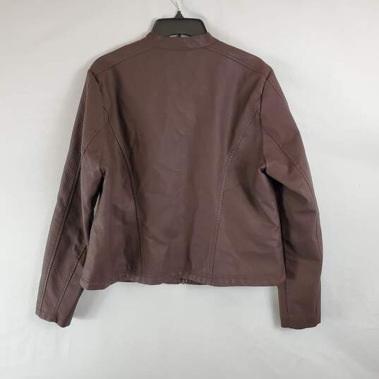 Baccini Women Brown Jacket L NWT image number 2