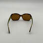 Womens HC 8001 L001 Emma Black Brown Tortoise Full Rim Square Sunglasses image number 3