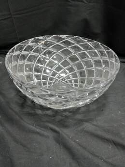 Tiffany & Co. Joseph Reidel Diamond Cut Crystal Bowl