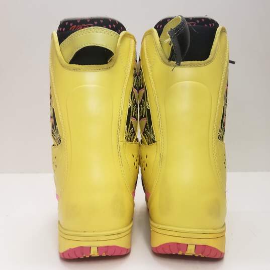 Vans Hi Standard Snowboarding Women's Boots Yellow Size 10W image number 8
