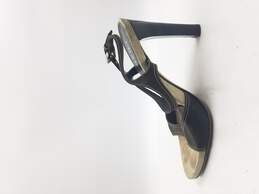 Prada Brown T-Strap Sandals Women's 7.5 | 37.5 alternative image