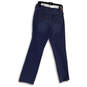 Womens Blue Denim Medium Wash Regular Fit Pockets Straight Leg Jeans Sz 10M image number 2