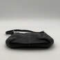 Womens Black Leather Inner Zip Pocket Single Strap Buckle Shoulder Bag image number 3