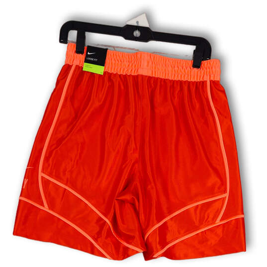 NWT Womens Orange Fly Dri-Fit Crossover Loose Fit Athletic Shorts Size S image number 2