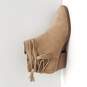Vince Camuto Women's Carlina Suede Wrap Around Tassel Boots Size 9.5 image number 1