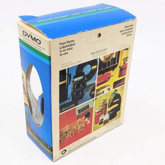 Vintage 1972 Dymo Home Label Maker Model 1800 w/ Extra Tape image number 3