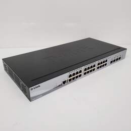 Untested D-Link DGS-1510-28X Network Switch Gigabit Pro #6 w/o Cables for P/R