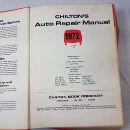 Chilton's 1972 & 1973 American Car Repair Manuals alternative image