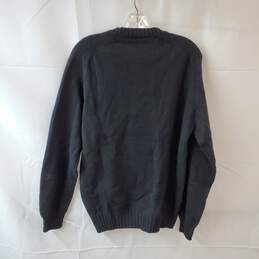Medium Size Black Long Sleeve Pullover Sweater alternative image