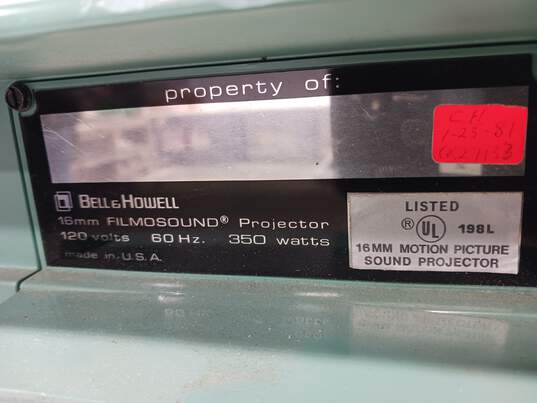 Bell & Howell projector FOR PARTS or REPAIR image number 5