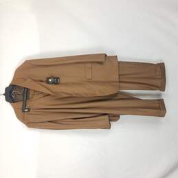 Demantie Men Brown Suit Set 56R NWT