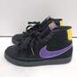 Nike Blazer High Black, Purple & Yellow Sneakers Size 9.5 image number 1