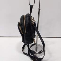 Michael Kors Black Pebbled Leather Mini Backpack Purse alternative image