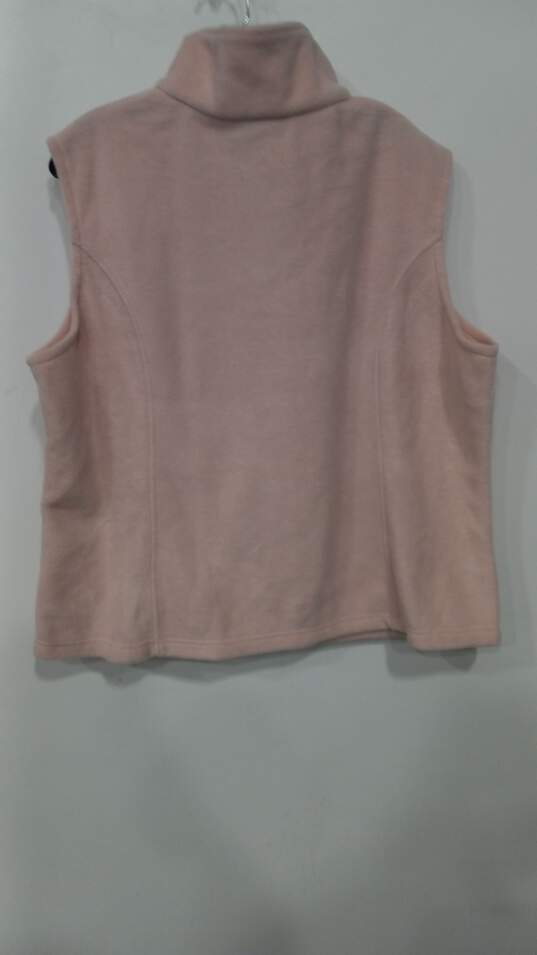 Columbia Women's Pink Wool Vest Size 2X image number 2