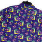 NWT Mens Blue Flamingo Short Sleeve Collared Button-Up Shirt Size 3XLT image number 4