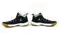 Jordan Jumpman 2020 Black Green Glow Blue Void Men's Shoe Size 10.5 image number 6