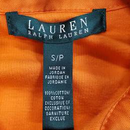 Lauren Ralph Lauren Women Orange Long Sleeve Top S