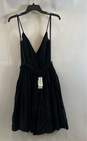 Contrarian Women's Black Bib Dress- Sz 2 NWT image number 2