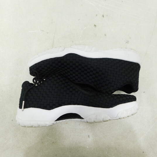 Jordan Future Low Black White 2018 Men's Shoes Size 10 image number 3