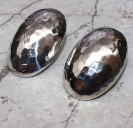 Artisan Signed Sterling Silver Earrings