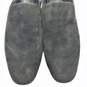 Women's Via Spiga V Talia , Suede Slip On Round Toed Loafers, Black Size 9 image number 6