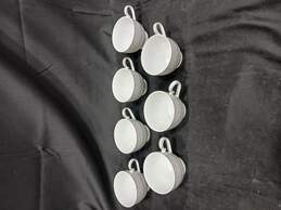 7pc. Mikasa Parchment Teacup Set