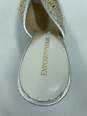 Authentic Vtg Emporio Armani Embroidered Silver Mules W 9 image number 8