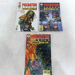 Dark Horse Comics Predator Versus Judge Dredd #1-3 (1997)