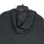 NWT Nike Mens Black Hooded Long Sleeve Full Zip Windbreaker Jacket Size XXL image number 4