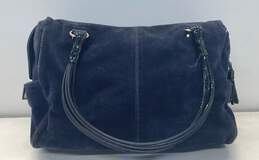 Kate Spade Suede Foster Double Strap Shoulder Bag Navy alternative image