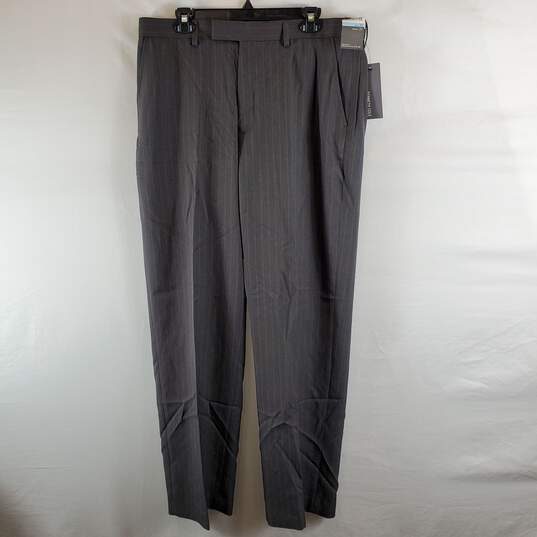 Kenneth Cole Reaction Men Pinstripe Pants Sz 36X32 NWT image number 1