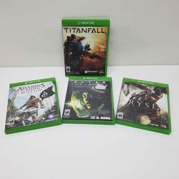 x4 Mixed Lot Microsoft XBOX ONE Games Titanfall Alien Isolation++ Untested P/R
