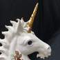 Vintage Porcelain Unicorn Sculpture By Millie Batdorf image number 5