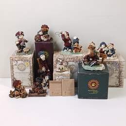 Bundle of Assorted Boyds Bears Collectible Figurines