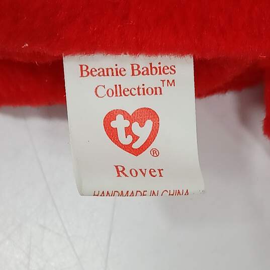 Bundle of 8 TY Beanie Baby Plush Toys image number 5