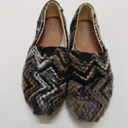 TOMS Knitted Women's Shoes Multicolor Size 7 alternative image