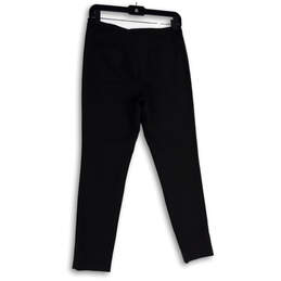 NWT Womens Black Flat Front Skinny Leg Ankle Pants Size Small alternative image