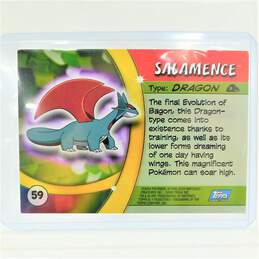 Pokemon Topps Advance Challenge Salamence Card #59 alternative image