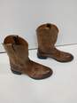 Ariat Men's Heritage Roper Brown Leather Western Boots Size 10D image number 2