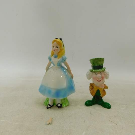 Vintage Disney Alice in Wonderland Figurine Bundle image number 1