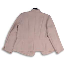 NWT Talbots Womens Pink Long Sleeve Open Front Blazer Size 14wp alternative image