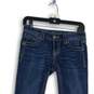 Womens Blue Denim Medium Wash 5-Pocket Design Skinny Jeans Size 25 image number 3