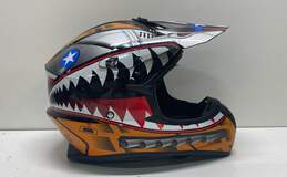 Dot 1Storm Motocross Multicolor Helmet Sz. L alternative image