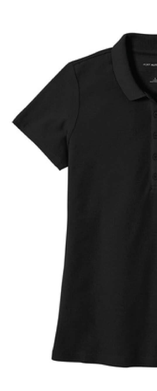 Goodwill Southern California Womens SS Polo Black 2XL image number 2