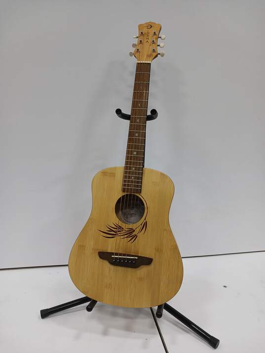Luna 6-String Acoustic Bamboo Guitar & Accessories Bundle image number 2